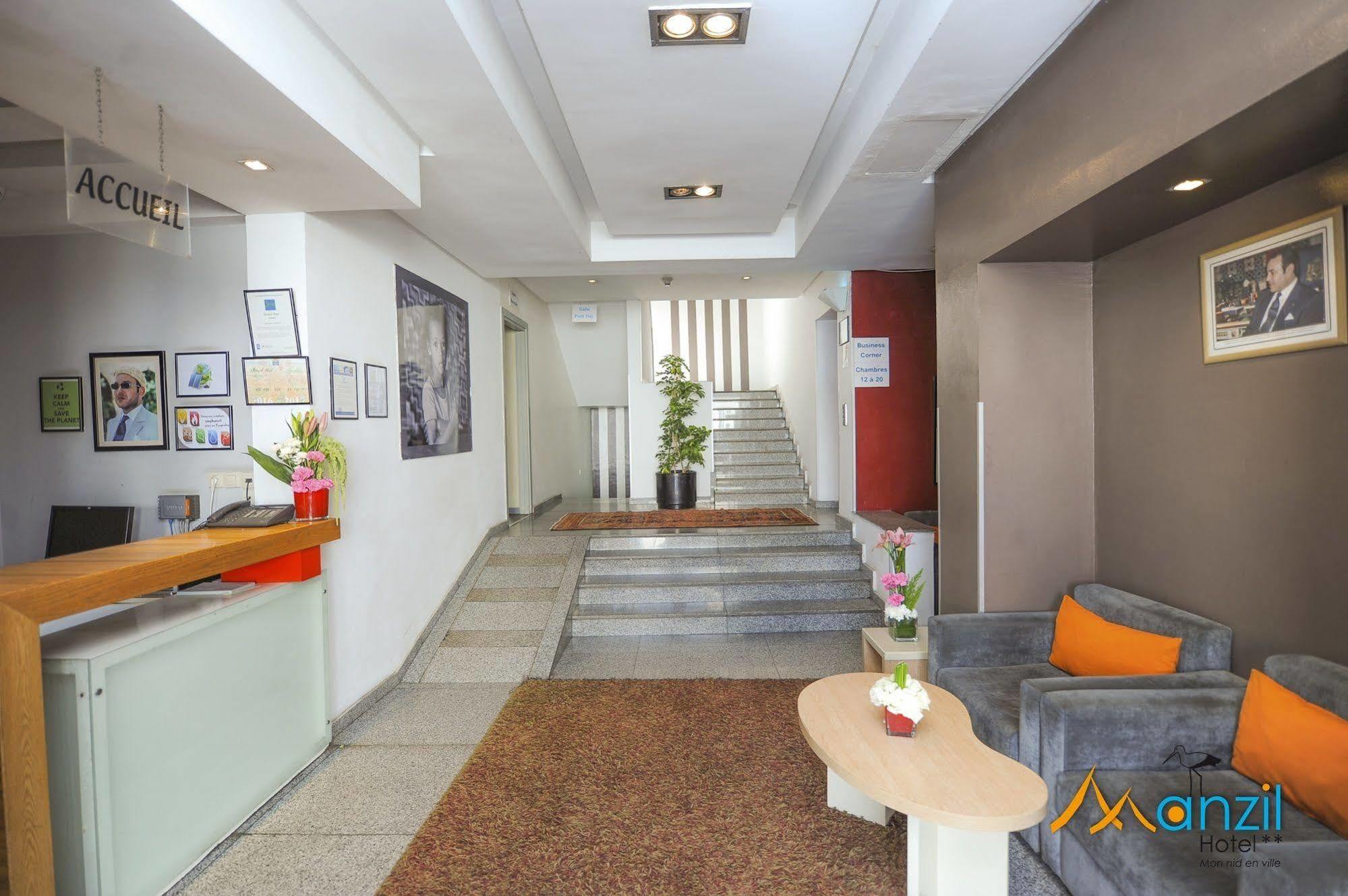 Manzil Hotel Casablanca Bagian luar foto